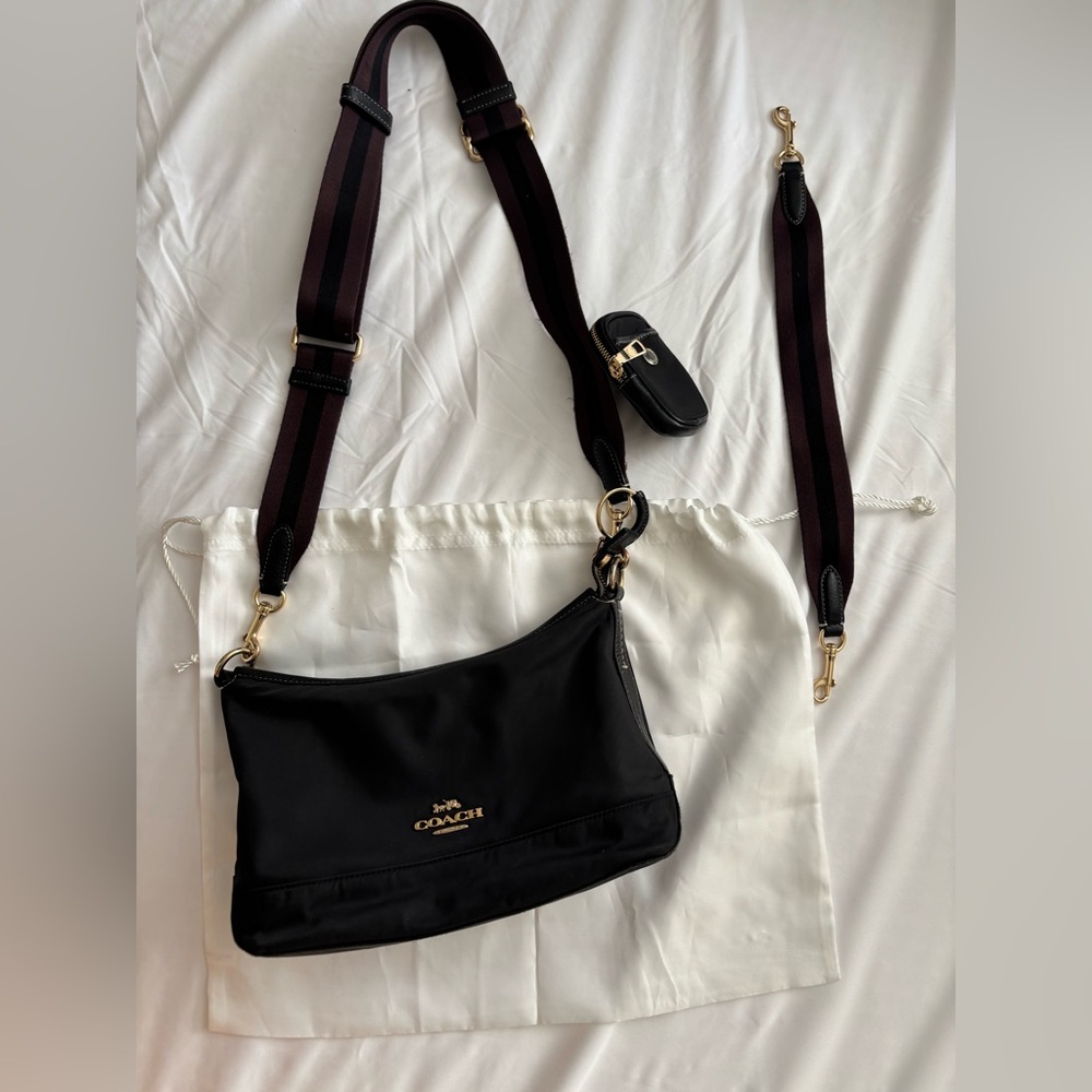 Coach Women’s Ellis Nylon Shoulder Bag